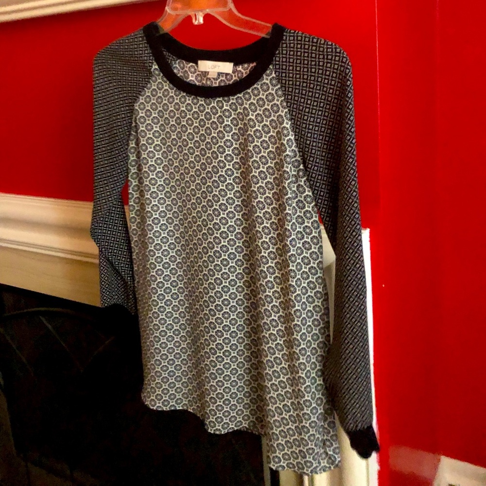 Black and White Pattern Loft Shirt